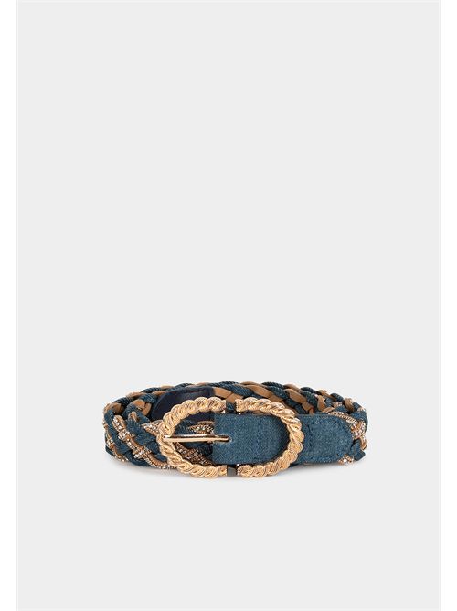 3GLAD braided belt MORGAN DE TOI | 3GLADDENIM STONE