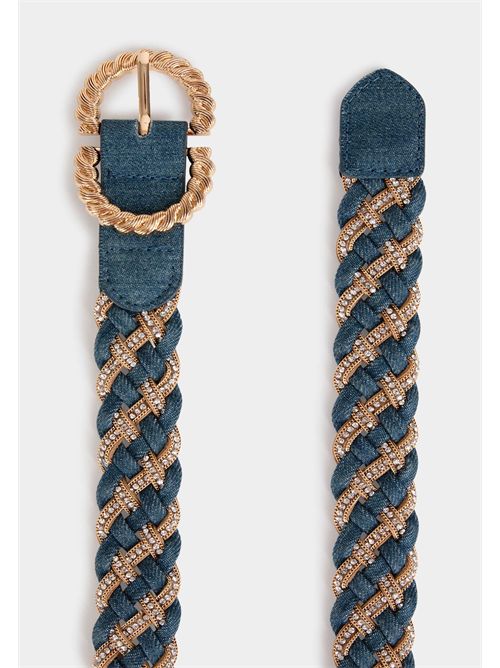 3GLAD braided belt MORGAN DE TOI | 3GLADDENIM STONE