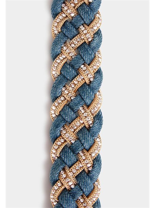 3GLAD braided belt MORGAN DE TOI | 3GLADDENIM STONE