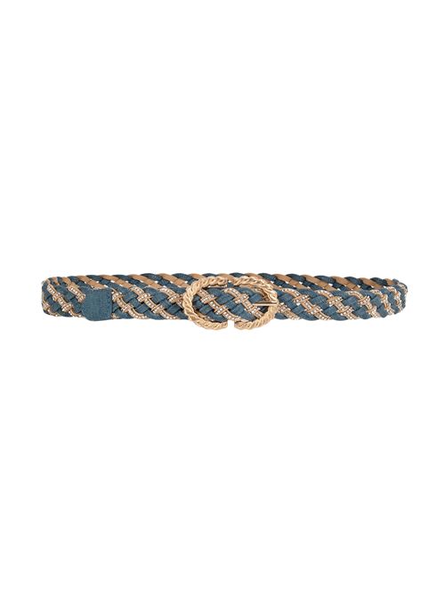 3GLAD braided belt MORGAN DE TOI | 3GLADDENIM STONE