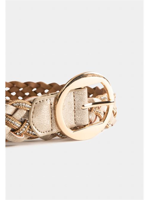 3GLAD braided belt MORGAN DE TOI | 3GLADJAUNE OR