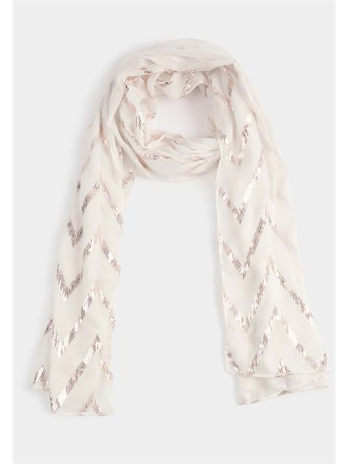 Foulard con stampa geometrica a zig zag 5ROSE MORGAN DE TOI | 5ROSEIVOIRE