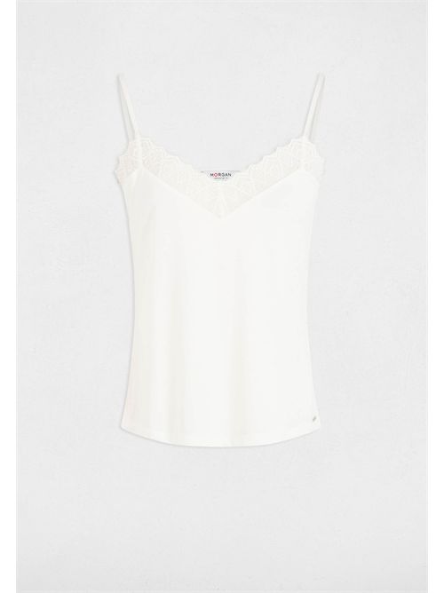 Top con inserti in pizzo BETINA MORGAN DE TOI | BETINAIVOIRE
