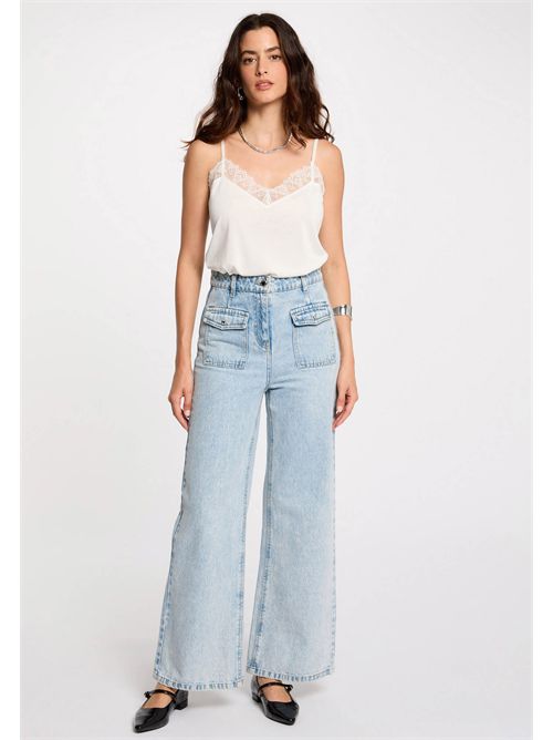 Top con inserti in pizzo BETINA MORGAN DE TOI | BETINAIVOIRE