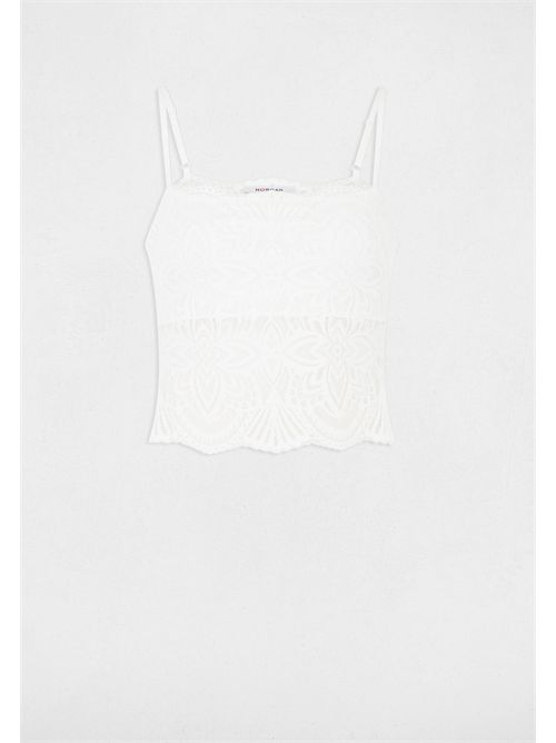 Top con bretelline sottili e ricami BINGO MORGAN DE TOI | BINGOIVOIRE