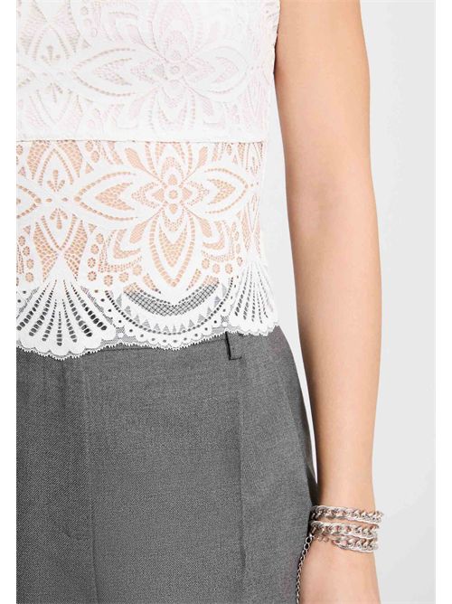 Top con bretelline sottili e ricami BINGO MORGAN DE TOI | BINGOIVOIRE