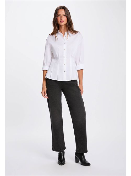 Shirt with flared hem CORSET (FRENCH SIZES) MORGAN DE TOI | CORSETBLANC