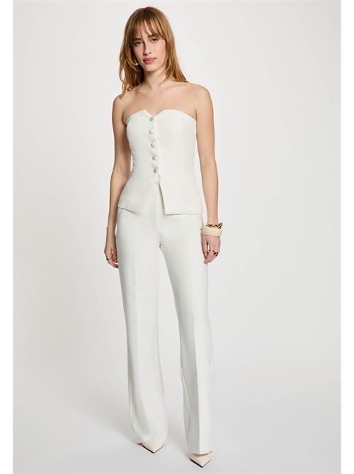 Gilet bustier CPANA.F ( TAGLIE FRANCESI ) MORGAN DE TOI | CPANA.FBLANC