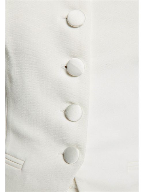 Gilet bustier CPANA.F ( TAGLIE FRANCESI ) MORGAN DE TOI | CPANA.FBLANC