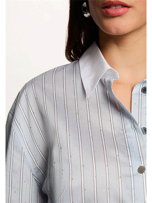 Camicia fantasia a righe CREME.F ( TAGLIE FRANCESI ) MORGAN DE TOI | CREME.FMULTICOLORE