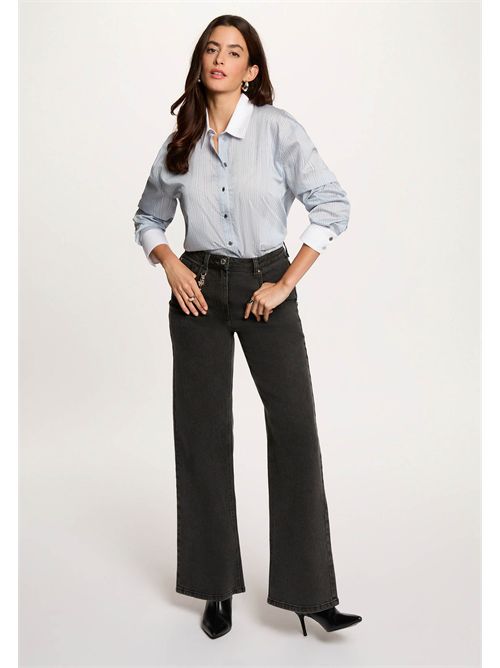 Camicia fantasia a righe CREME.F ( TAGLIE FRANCESI ) MORGAN DE TOI | CREME.FMULTICOLORE