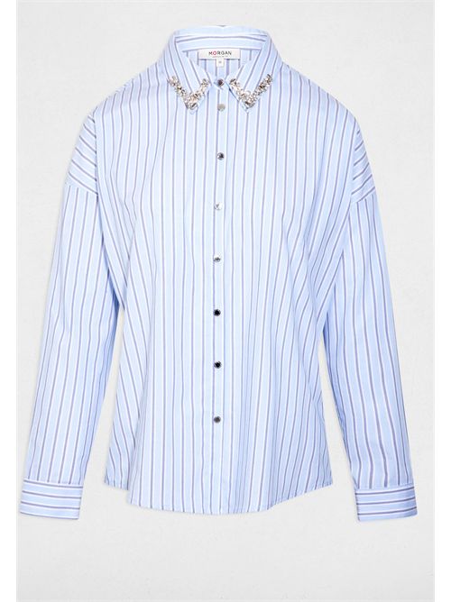 Shirt with striped pattern CRISTA (FRENCH SIZES) MORGAN DE TOI | CRISTAMULTICOLORE