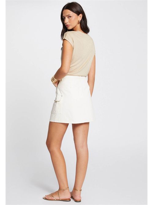 T-shirt scollo a V con dettagli in lurex DAGA MORGAN DE TOI | DAGASABLE