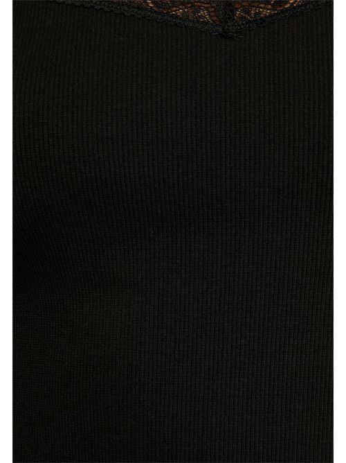 T-shirt con inserti in pizzo DAMOUR MORGAN DE TOI | DAMOURNOIR