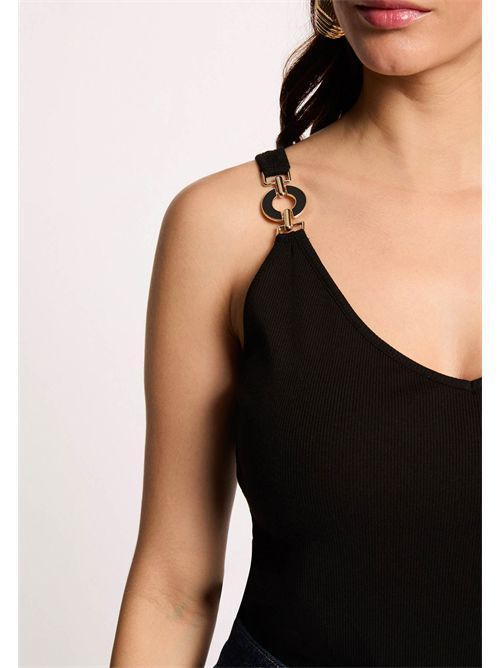 Top con bretelline gioiello DANIELA MORGAN DE TOI | DANIELANOIR