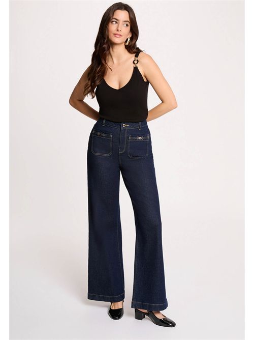 Top con bretelline gioiello DANIELA MORGAN DE TOI | DANIELANOIR