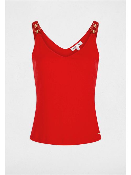 Top con bretelline gioiello DANIELA MORGAN DE TOI | DANIELAROUGE