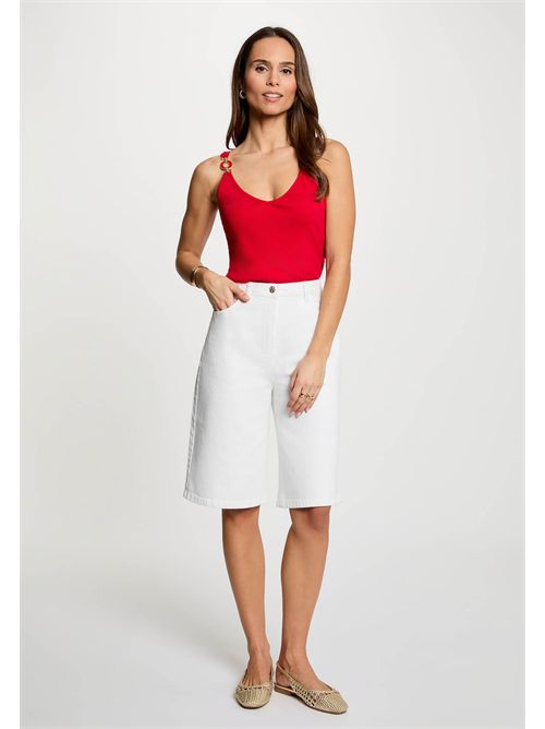 Top con bretelline gioiello DANIELA MORGAN DE TOI | DANIELAROUGE