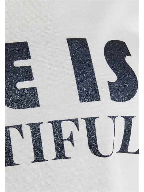 T-shirt con scritta DBEAU MORGAN DE TOI | DBEAUBLANC