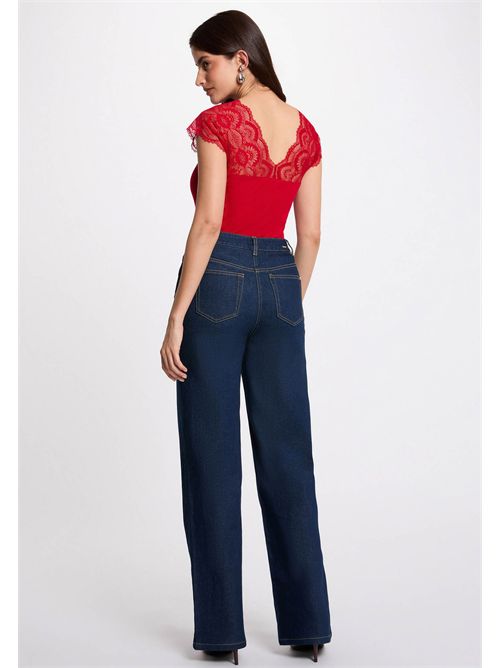 Top con inserti in pizzo DELI MORGAN DE TOI | DELIROUGE