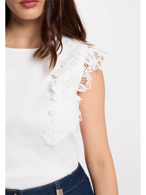 t-shirt MORGAN DE TOI | DFLOWEROFFWHITE