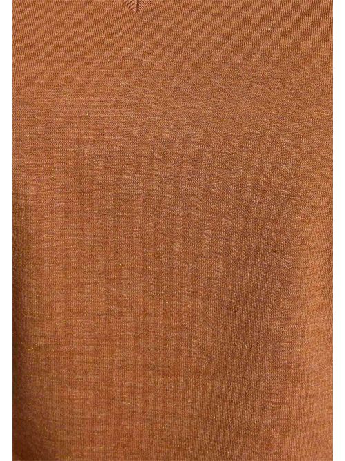 T-shirt con scollo ondulato DIANA MORGAN DE TOI | DIANACAMEL