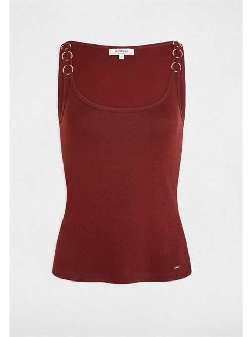 Top con bretelline sottili DIDONA MORGAN DE TOI | DIDONAMARRON COGNAC