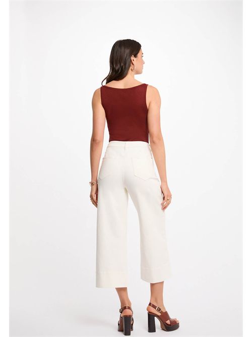 Top con bretelline sottili DIDONA MORGAN DE TOI | DIDONAMARRON COGNAC