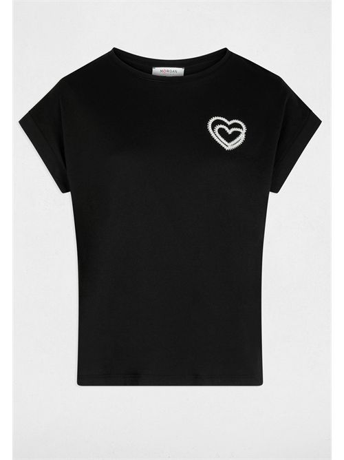T-shirt con logo cuore DIMOI MORGAN DE TOI | DIMOINOIR