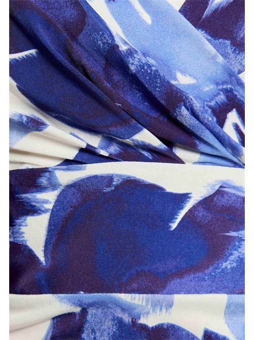 DKLASS printed top with crossover neckline MORGAN DE TOI | DKLASSMULTICOLORE