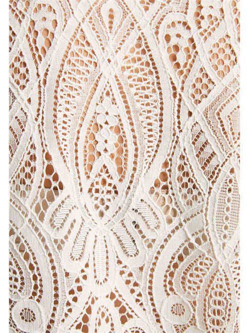 DLILA short-sleeve lace shirt MORGAN DE TOI | DLILABLANC