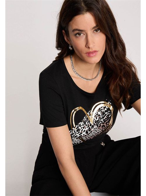 T-shirt con grafica cuore DLOPI MORGAN DE TOI | DLOPINOIR