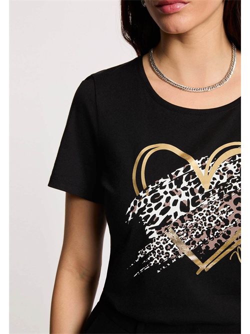 T-shirt con grafica cuore DLOPI MORGAN DE TOI | DLOPINOIR