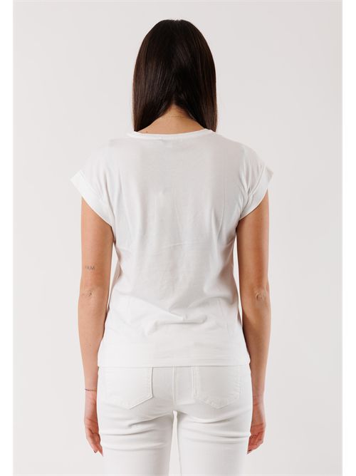 T-shirt con scritta frontale DOUR MORGAN DE TOI | DOURBLANC