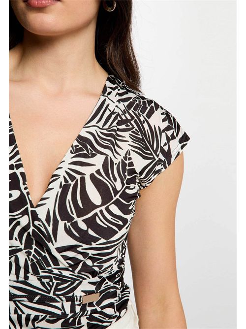 DSISSI two-tone fantasy top MORGAN DE TOI | DSISSIMULTICOLORE