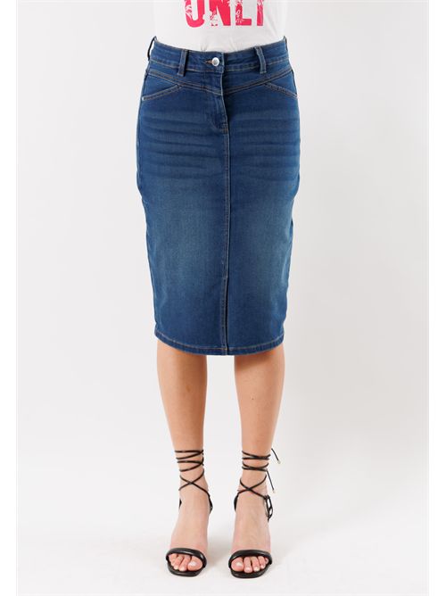 Gonna midi in denim JAPA ( TAGLIE FRANCESI ) MORGAN DE TOI | JAPAJEAN STONE