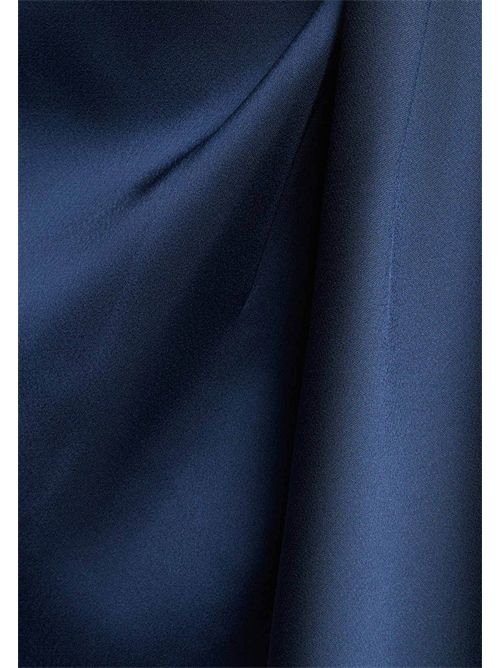 Gonna corta con drappeggio laterale JDOTY ( TAGLIE FRANCESI ) MORGAN DE TOI | JDOTYBLEU PÉTROLE