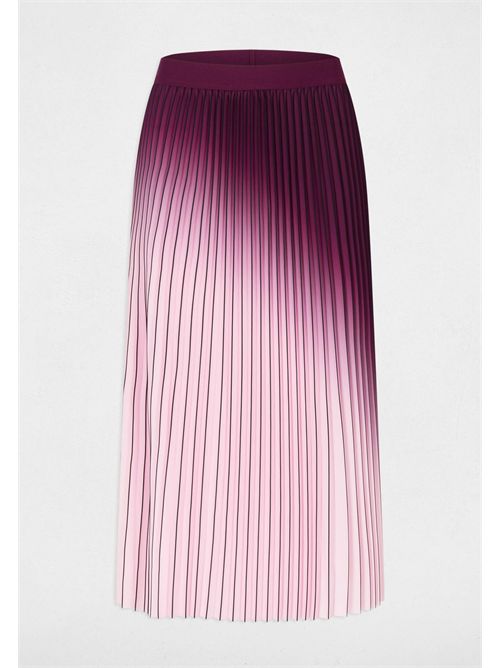 Gonna lunga plissè con stampa sfumata JSUN ( TAGLIE FRANCESI ) MORGAN DE TOI | JSUNPRUNE