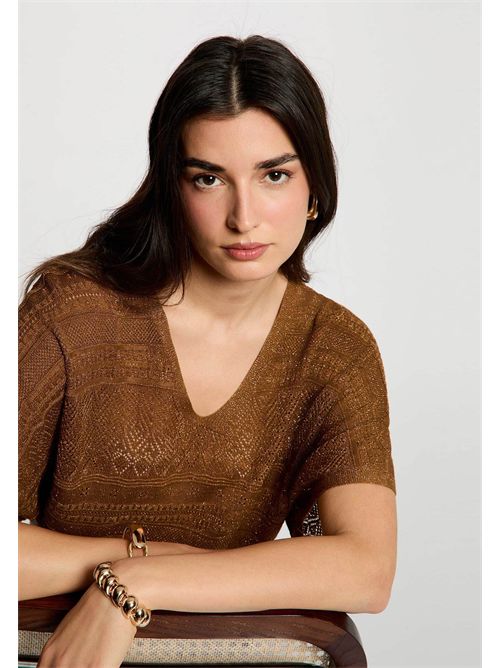 Maglia a mezze maniche MCRISSA MORGAN DE TOI | MCRISSACAMEL