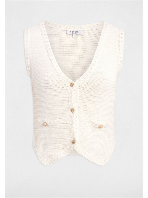 Gilet in maglia leggera MGILET MORGAN DE TOI | MGILETIVOIRE
