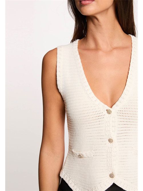 Gilet in maglia leggera MGILET MORGAN DE TOI | MGILETIVOIRE