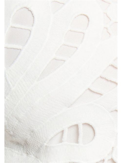 Top with floral embroidery OBEAU MORGAN DE TOI | OBEAUBLANC