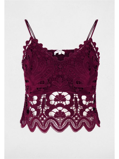 Top with floral embroidery OBEAU (FRENCH SIZES) MORGAN DE TOI | OBEAUPRUNE