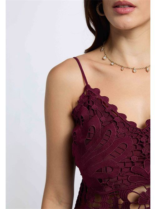 Top with floral embroidery OBEAU (FRENCH SIZES) MORGAN DE TOI | OBEAUPRUNE