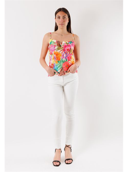 Top con stampa frloreale OBRESIL ( TAGLIE FRANCESI ) MORGAN DE TOI | OBRESILMULTICOLORE