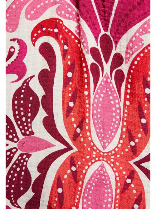 Patterned top with crossed straps OMARIA (FRENCH SIZES) MORGAN DE TOI | OMARIAMULTICOLORE