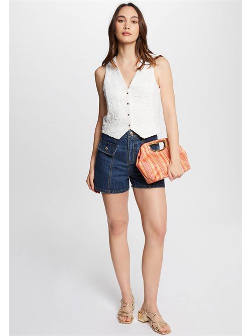 Gilet con ricami ONFLEU ( TAGLIE FRANCESI ) MORGAN DE TOI | ONFLEUIVOIRE