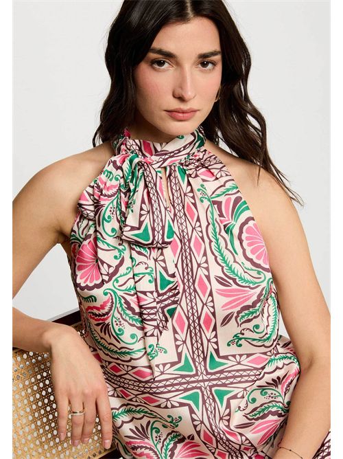 Top fantasia con fiocco OPARA.F ( TAGLIE FRANCESI ) MORGAN DE TOI | OPARA.FMULTICOLORE