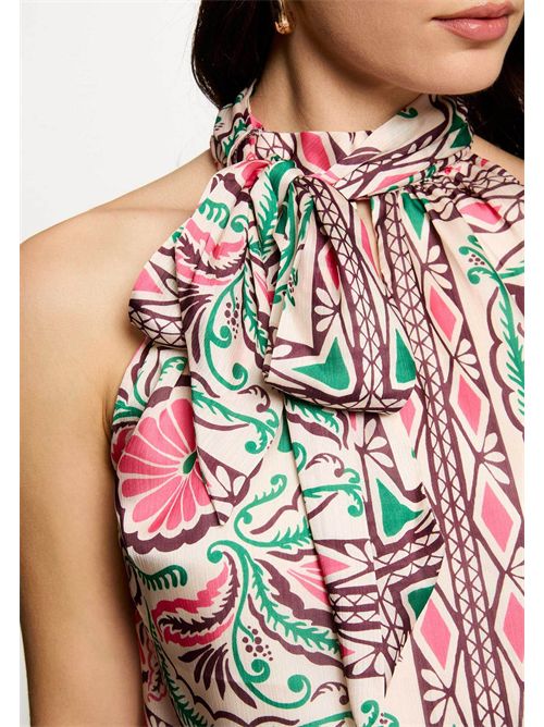 Top fantasia con fiocco OPARA.F ( TAGLIE FRANCESI ) MORGAN DE TOI | OPARA.FMULTICOLORE