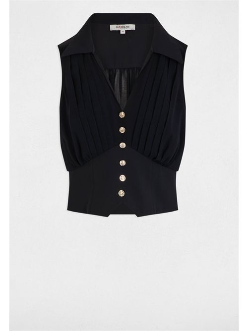 Gilet con bottoni OPLI ( TAGLIE FRANCESI ) MORGAN DE TOI | OPLIBLEU MARINE